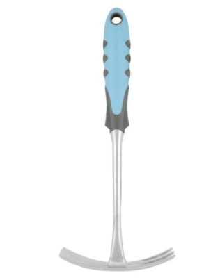Мотыжка Комбинированная 3-х зубые  алюминиевая с эргономичной ручкой `OLOV Эрго` в интернет гипермаркете «Планета Лета». Фото