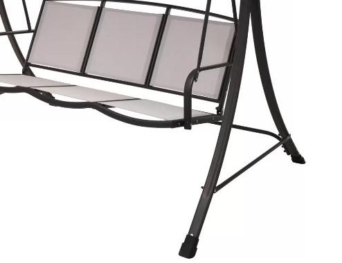 Качели садовые черные 193х130х173 см X29100110 Koopman в интернет гипермаркете «Планета Лета». Фото Качели садовые черные 193х130х173 см X29100110 в интернет гипермаркете «Планета Лета». Фото