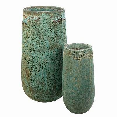 Кашпо "S-green Tall Round", керамика D42хH80 см
