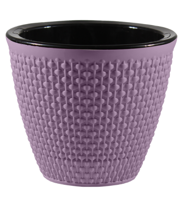 Кашпо "Ротанг" (2,25л.) Цв.Сливовый (Арт. КШ-9070) в интернет гипермаркете «Планета Лета». Фото