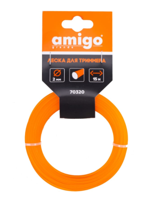 Леска для триммера "Круг" 2,0 мм 15 м 70320 в интернет гипермаркете «Планета Лета». Фото