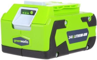 Аккумуляторная батарея GREENWORKS 24 V, 4,0 A*h 2926807 в интернет гипермаркете «Планета Лета». Фото