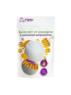 Браслет HELP Спираль от комаров c ароматом цитронеллы 288/36 в интернет гипермаркете «Планета Лета». Фото