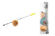 Удочка с шуршиком 4см на резинке 70см 52640 в интернет гипермаркете «Планета Лета». Фото