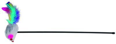 Игрушка TRIXIE Удочка с мышкой, 40см в интернет гипермаркете «Планета Лета». Фото