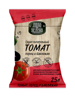 Удобрение Любо-Зелено Томат 25л в интернет гипермаркете «Планета Лета». Фото
