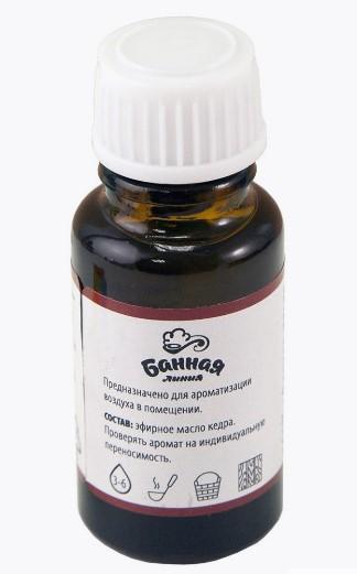 Масло эфирное "Кедр" 15мл, БАННАЯ ЛИНИЯ 11-489 в интернет гипермаркете «Планета Лета». Фото