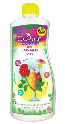 БИОкоктейль для садовых роз ТМ БИОША, 1л в интернет гипермаркете «Планета Лета». Фото