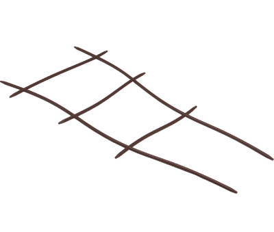 Опора для вьющихся цветов Цв. Мокко (Арт. ОЦ-4019) в интернет гипермаркете «Планета Лета». Фото