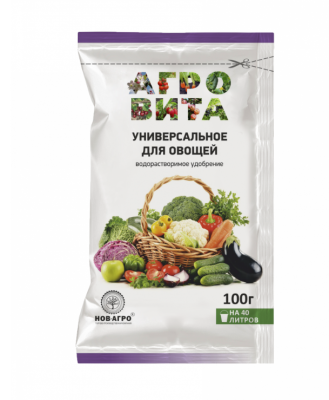 Удобрение Агровита Для овощей Универсальное 100г в интернет гипермаркете «Планета Лета». Фото