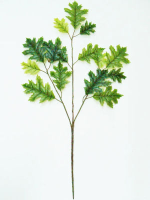 Ветка искусственная (пластик), 68 см Зеленый в интернет гипермаркете «Планета Лета». Фото