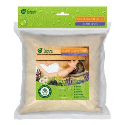 Подушка "Антистресс" травяная 24x24 см БШ 33447 в интернет гипермаркете «Планета Лета». Фото
