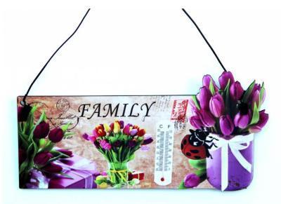 Термометр декор настенный 28х12см DP-53931 в интернет гипермаркете «Планета Лета». Фото