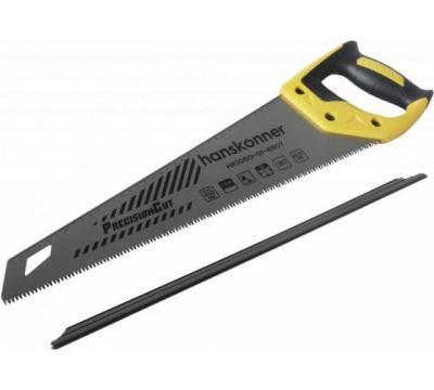 Ножовка по дереву Hanskonner, 450мм, 7-8 TPI, SK5, 3D зуб, чистый рез, HK1060-01-4507 в интернет гипермаркете «Планета Лета». Фото