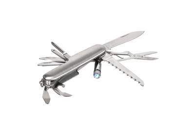 BOYSCOUT Мультиинструмент "Универсал" (нержавеющая сталь, 14 функций, со светодиодным фонариком) в интернет гипермаркете «Планета Лета». Фото