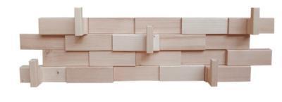 Вешалка 3D 78 см кедр ДБ 906346 в интернет гипермаркете «Планета Лета». Фото