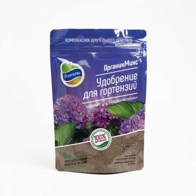Удобрение ОрганикМикс  для гортензий 200г в интернет гипермаркете «Планета Лета». Фото