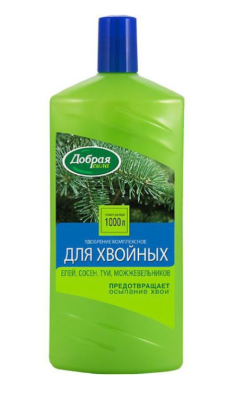 Органоминеральное удобрение Для Хвойных 1л в интернет гипермаркете «Планета Лета». Фото