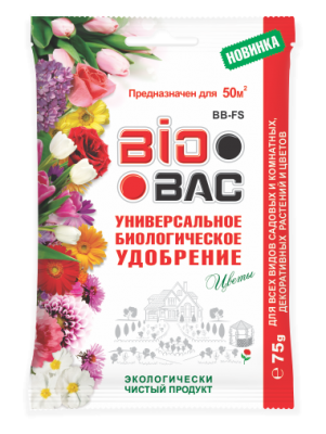 Удобрение БиоБак Универсальное Цветы 75г BB-FS в интернет гипермаркете «Планета Лета». Фото