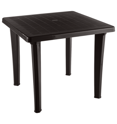 Стол квадратный Элластик (антрацит) в интернет гипермаркете «Планета Лета». Фото
