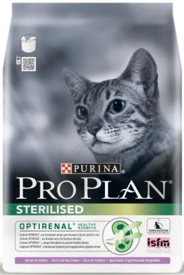 Корм PRO PLAN STERILISED Cat д/стер кош индейка 400г в интернет гипермаркете «Планета Лета». Фото