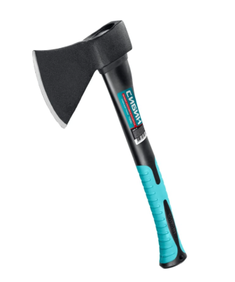 Кованый топор СИБИН Фибергласс, 1000/1180 г, 430 мм в интернет гипермаркете «Планета Лета». Фото