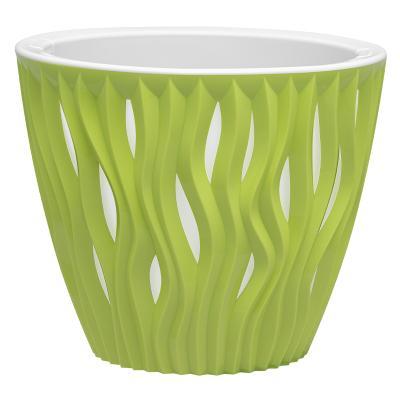 Кашпо "Вдохновение" (4,5л.) Цв. Фисташковый (Арт. КШ-7941) НС в интернет гипермаркете «Планета Лета». Фото