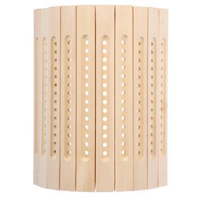 Абажур "Рассвет" 35x11x27 см угловой липа БШ 32177 в интернет гипермаркете «Планета Лета». Фото