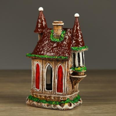 Фигура Домик с одним балконом H19 см в интернет гипермаркете «Планета Лета». Фото