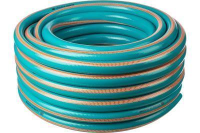 Шланг GRINDA поливочный PROLine EXPERT 5 1/2", 35 атм, армированный, пятислойный , 50 м  429007-1/2- в интернет гипермаркете «Планета Лета». Фото