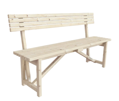 Скамейка «Садовая» 1,5м. в интернет гипермаркете «Планета Лета». Фото