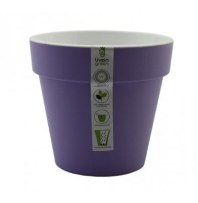 Горшок Протея лавандово-белый, d20;h17, 3,7л, ПР 20-21 с вкл. в интернет гипермаркете «Планета Лета». Фото