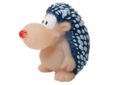 Игрушка "Ежик веселый" резиновый 11см в интернет гипермаркете «Планета Лета». Фото