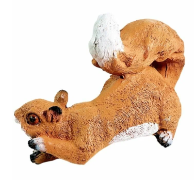 Фигура навесная Белка полз. малая H-16см, L-24см в интернет гипермаркете «Планета Лета». Фото