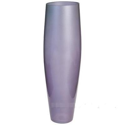 Ваза "FINO 40" (стекло) D12xH40 см Сиреневый в интернет гипермаркете «Планета Лета». Фото