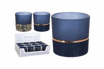 Подсвечник 7х7х8см (стекло) ABT611240 нг в интернет гипермаркете «Планета Лета». Фото