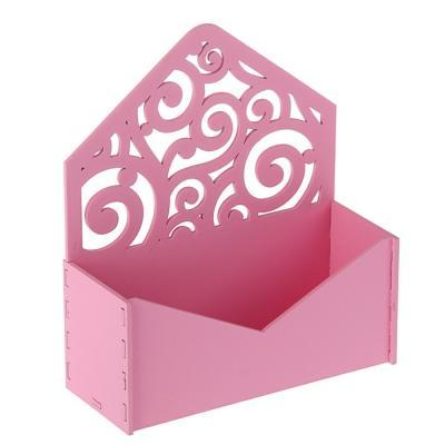 Кашпо-конверт дерево 18х7х26 см в ассортименте 1СЯ060 в интернет гипермаркете «Планета Лета». Фото