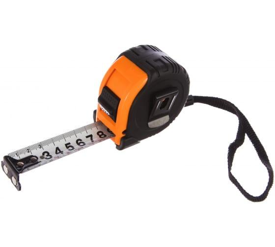 Рулетка ЦИТ Ультра магнитн с фиксатором обрезин 5 м 25 мм УЛЬТРА 5М-25ММ (ULTRA) в интернет гипермаркете «Планета Лета». Фото