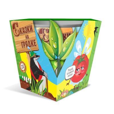 Набор для выращивания СКАЗКИ НА ГРЯДКЕ Томат Дюймовочка в интернет гипермаркете «Планета Лета». Фото