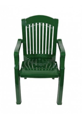 Кресло темно-зеленое в интернет гипермаркете «Планета Лета». Фото