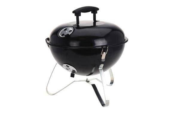 Гриль угольный 37x25,5 см черный на ножках C80216030 в интернет гипермаркете «Планета Лета». Фото