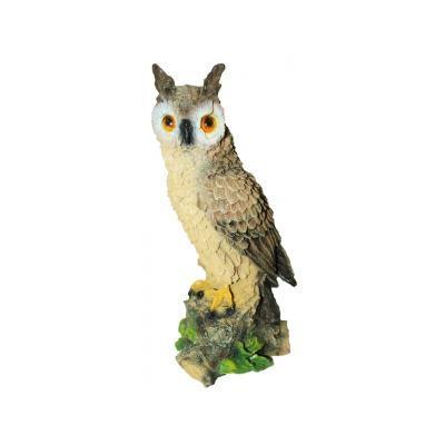 Фигура Филин на пне H-41см в интернет гипермаркете «Планета Лета». Фото