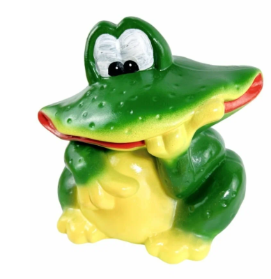 Фигура Жаба забавная улыбающаяся Н-25см,L-14см,В-19см в интернет гипермаркете «Планета Лета». Фото