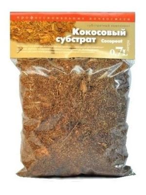 Кокосовый субстрат 0.7л в интернет гипермаркете «Планета Лета». Фото