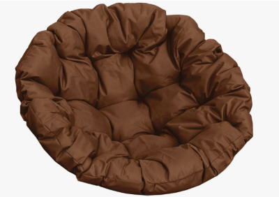 Подушка на кресло Папасан коричневая в интернет гипермаркете «Планета Лета». Фото