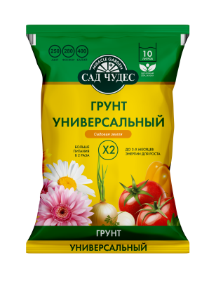 Грунт универсальный Сад Чудес Miracle Garden 10л в интернет гипермаркете «Планета Лета». Фото