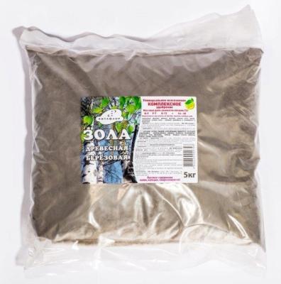 Зола древесная березовая с/у 5кг в интернет гипермаркете «Планета Лета». Фото