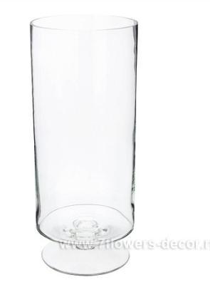 Ваза "Ариес-150" (стекло) D14,6xH17 см в интернет гипермаркете «Планета Лета». Фото