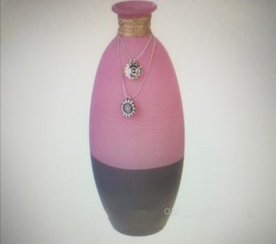 Ваза "Пуаро Лилиана-2" (стекло), D9xH21,5 см в интернет гипермаркете «Планета Лета». Фото