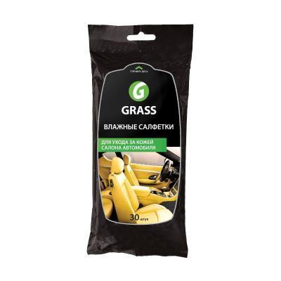 Салфетка влажная для ухода за кож. салоном с воском карнауба GraSS IT-0312 в интернет гипермаркете «Планета Лета». Фото